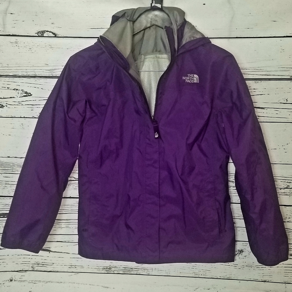Girls the north face snowbreaker jacket